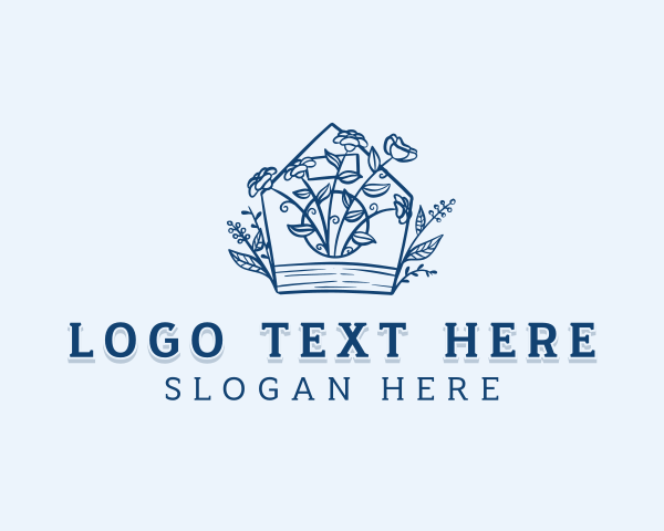 Cage - Floral Garden Lawn logo design