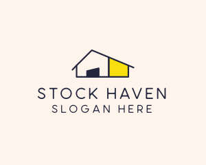 Stockroom - Property Warehouse Garage logo design