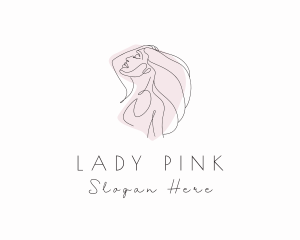 Elegant Lady Hairdresser logo design