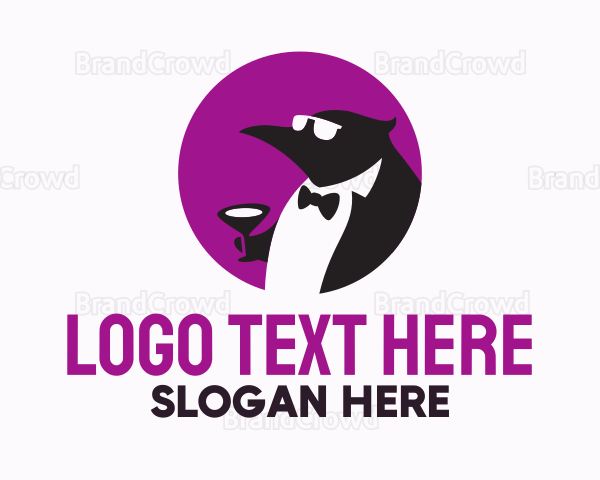 Tuxedo Penguin Suit Logo