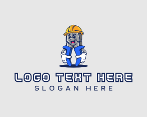 Tool - Pliers Construction Builder logo design