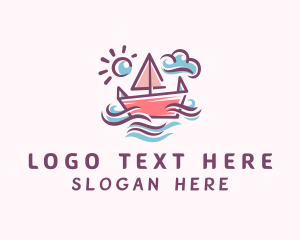 Toy Store - Sailing Boat Toy Store logo design