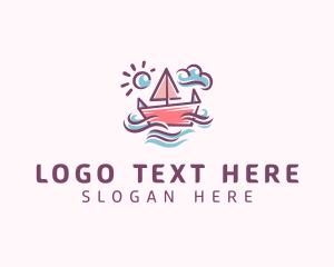 Lifebuoy - Sailing Boat Toy logo design