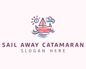 Sailing Boat Toy logo design