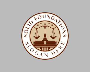 Legal Law Scale Logo