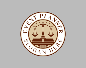Judicial - Legal Law Scale logo design