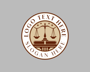 Legal Law Scale Logo