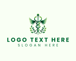 Medical - Medical Health Caduceus logo design