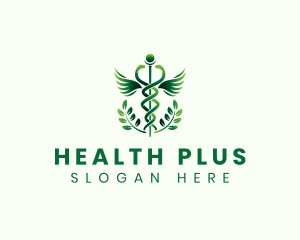 Medical Health Caduceus logo design