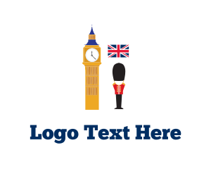 Travel - London Tourism Travel logo design