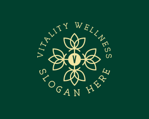 Lotus Wellness Spa logo design