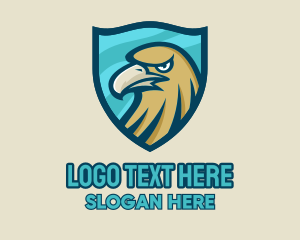 Eagle Mascot Emblem  Logo