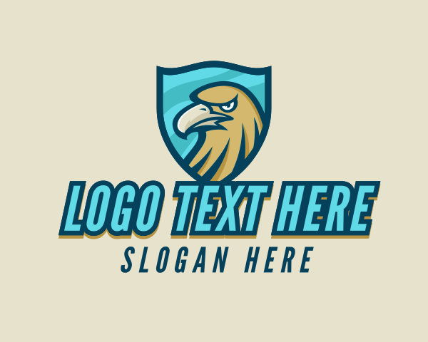 Eagle - Wild Eagle Bird logo design