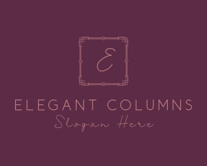 Upscale Elegant Boutique logo design