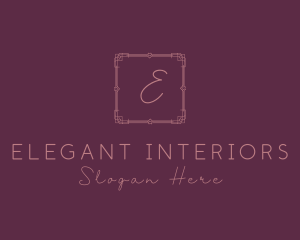 Upscale Elegant Boutique logo design