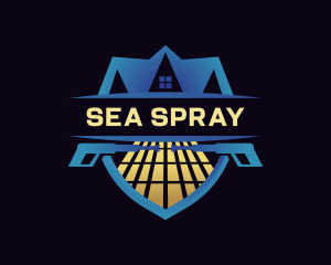 Pressure Wash Housekeeping logo design