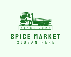 Farm Market Truck logo design