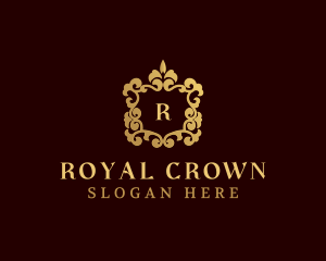 Royal Decorative Vines logo design