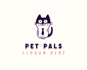 Kitten Pet Grooming logo design