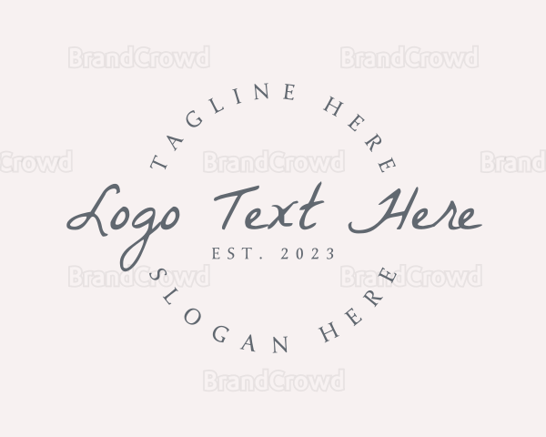 Elegant Round Business Logo