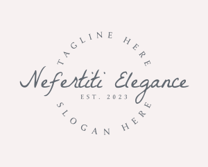 Elegant Round Business logo design