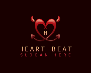 Adult Heart Lingerie logo design