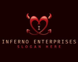 Adult Heart Lingerie logo design