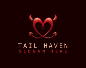 Tail - Adult Heart Lingerie logo design