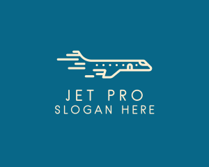 Jet - Fast Flying Jet logo design