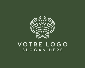 Yogi - Healing Yoga Meditation logo design