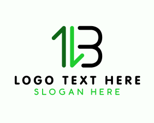 Wireless - Generic Tech Letter B logo design