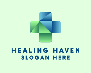 Hospital Medical Cross logo design