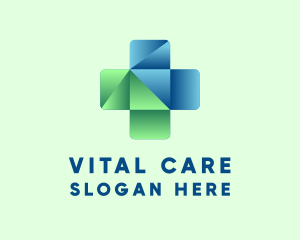 Hospital Medical Cross logo design