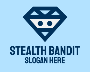 Bandit - Diamond Gem Bandit logo design
