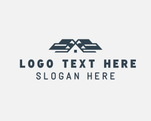 Rooftop - Residential Subdivision Roofing logo design