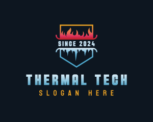 Thermal Energy Shield logo design