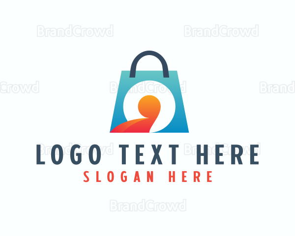 Shopping Bag Letter O Logo