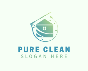 Gradient Home Pressure Washing logo design