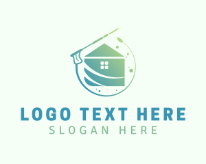 Cleaning Service - Gradient Home Pressure Washing logo design