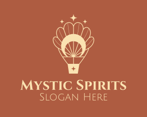 Mystic Petal Air Balloon logo design