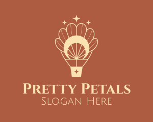 Mystic Petal Air Balloon logo design