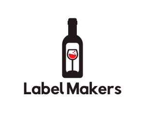 Label - Wine Bottle Label logo design