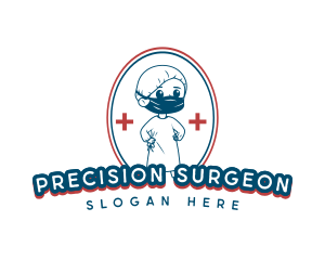 Surgeon - Medical Surgeon Doctor logo design