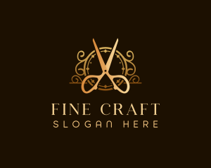 Premium Scissor Tailor logo design