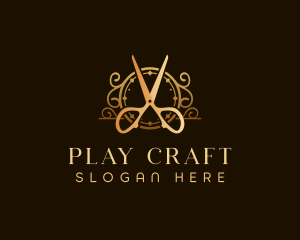 Premium Scissor Tailor logo design