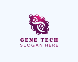 Genetics - Science Biotech Dna logo design