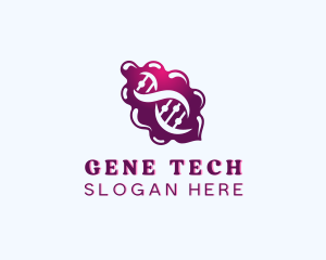 Science Biotech Dna logo design