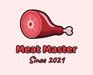 Thigh Meat Cut logo design