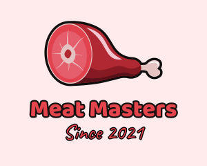 Thigh Meat Cut logo design