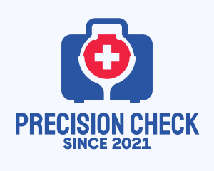 Medical Check Up Kit  logo design